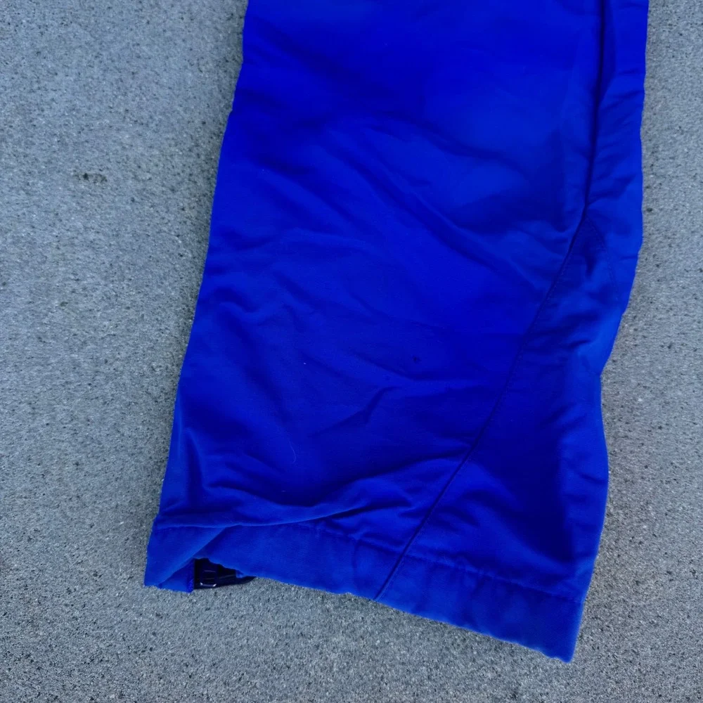 Patagonia Mens Blue Snow Ski Pants Suspenders Size 32 Cobalt Mountain